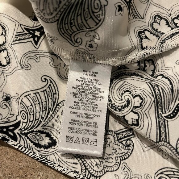 NWOT: Michael Kors Sleeveless Silky Blouson - Picture 3 of 7